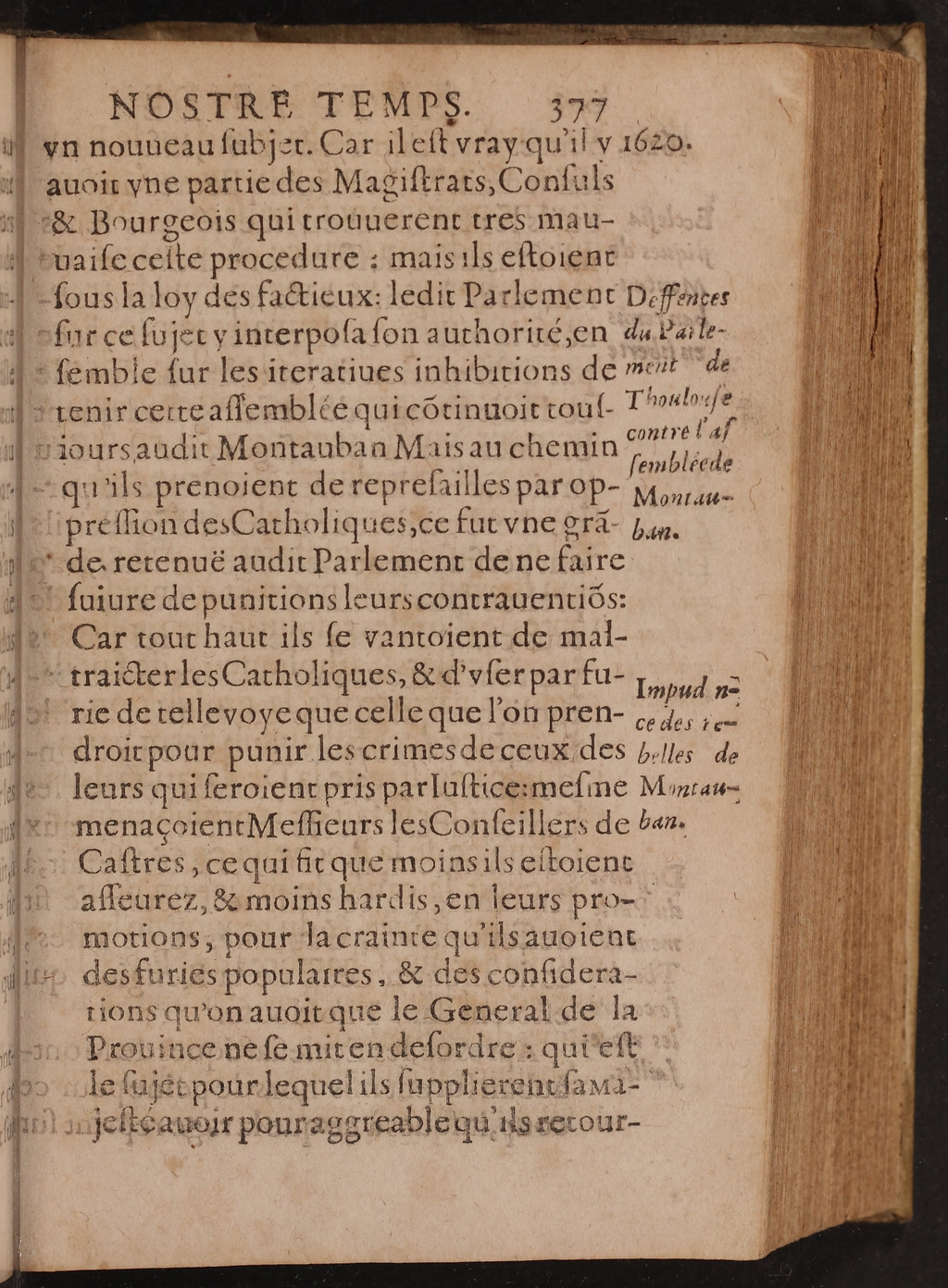 1626 - Joseph Bouillerot - Trésor de l’histoire générale de notre temps - BnF Arsenal