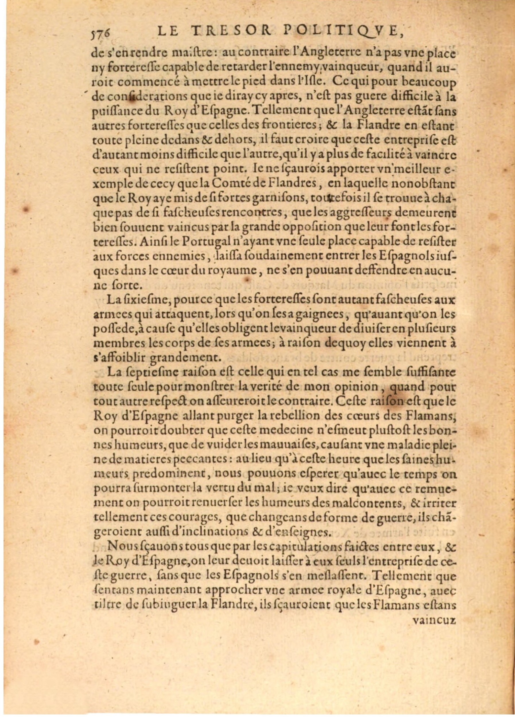 1608 - Nicolas Du Fossé - Trésor politique - BSB Munich
