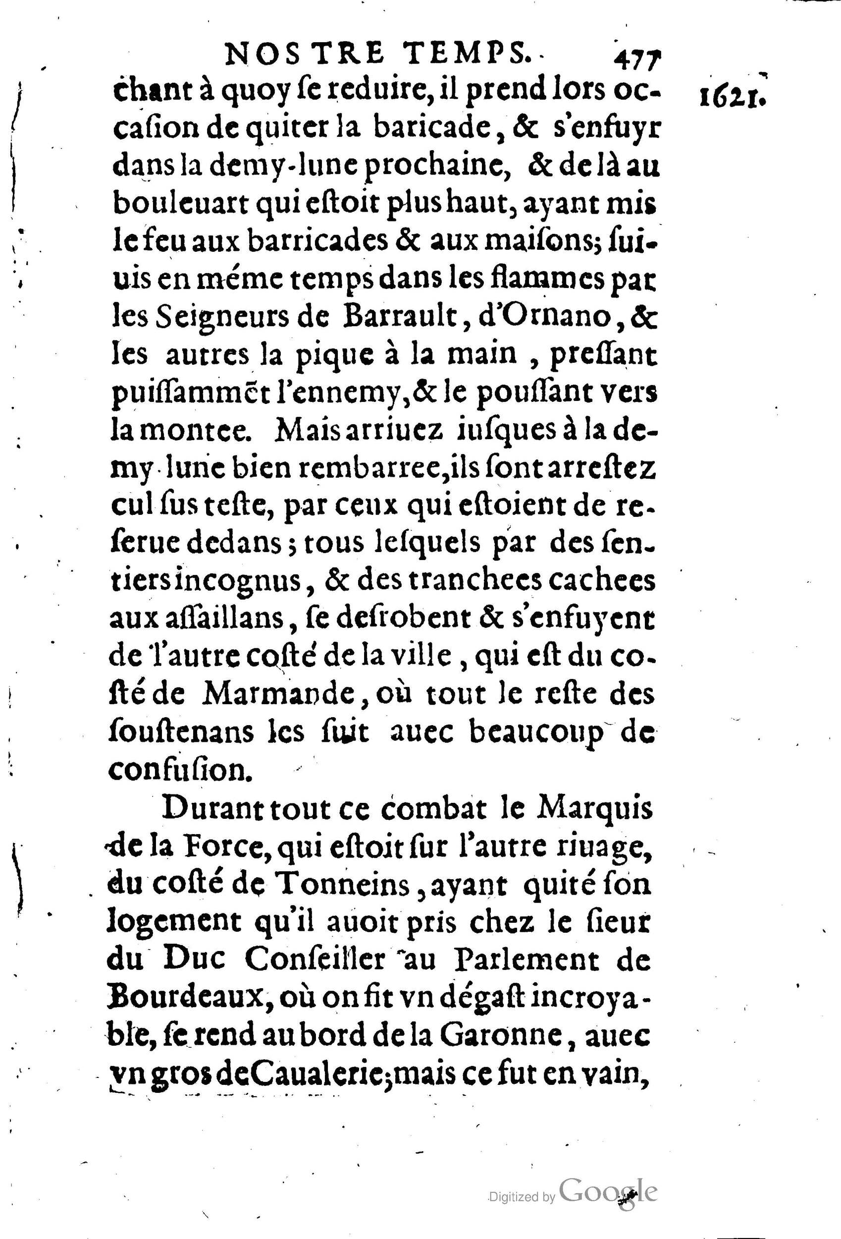 1623 - Joseph Bouillerot - Trésor de l’histoire générale de notre temps - BM Lyon