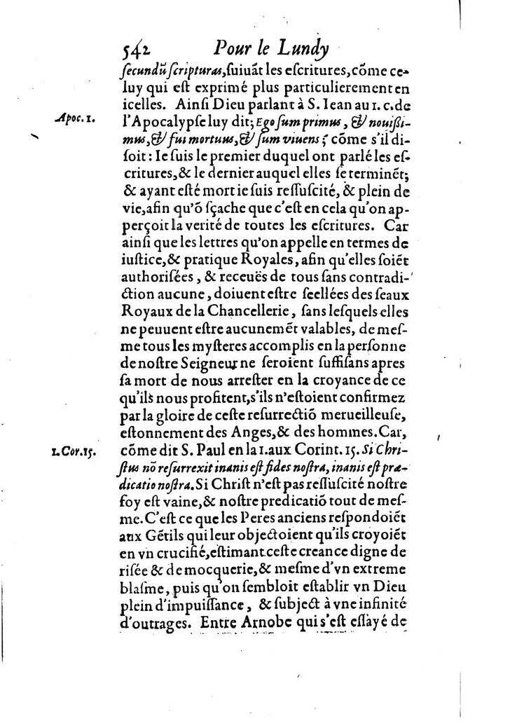 1607 - Nicolas Du Fossé - Trésor quadragésimal - T 02 - BM Lyon