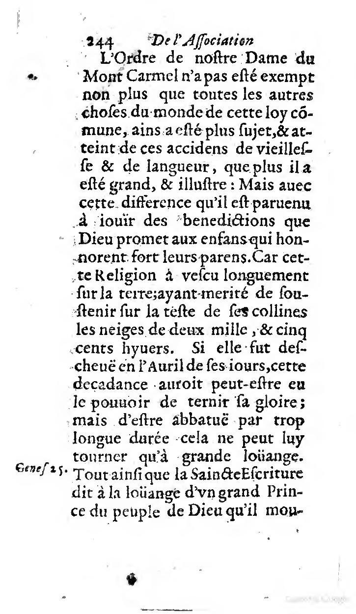 1646 - Jean Piot - Trésor inestimable de Saint-Joseph - BNC Rome
