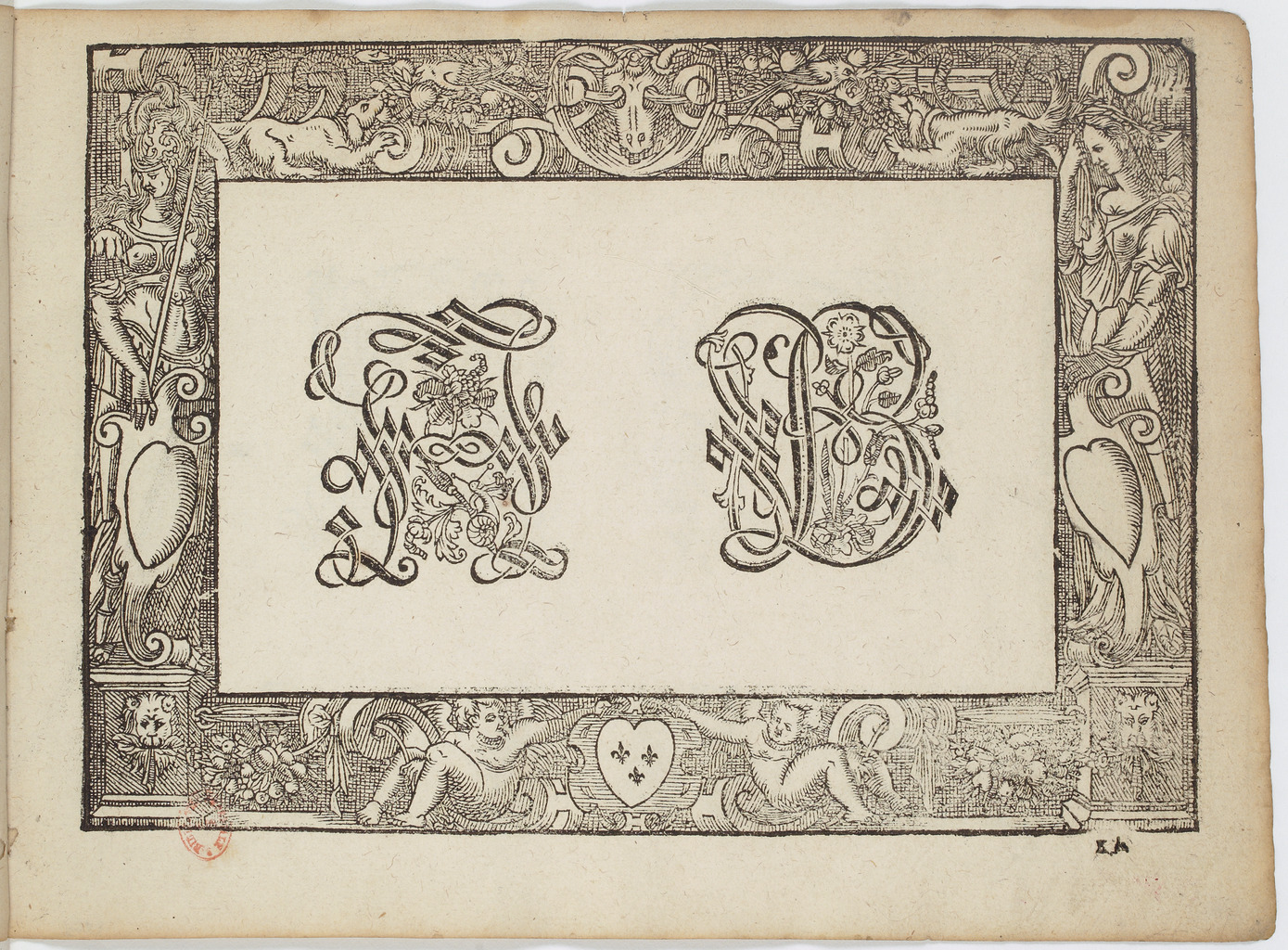 1580 - Jean de Beauchesne - Trésor d’écriture - BnF 1580 - Jean de Beauchesne - Trésor d’écriture - BnF