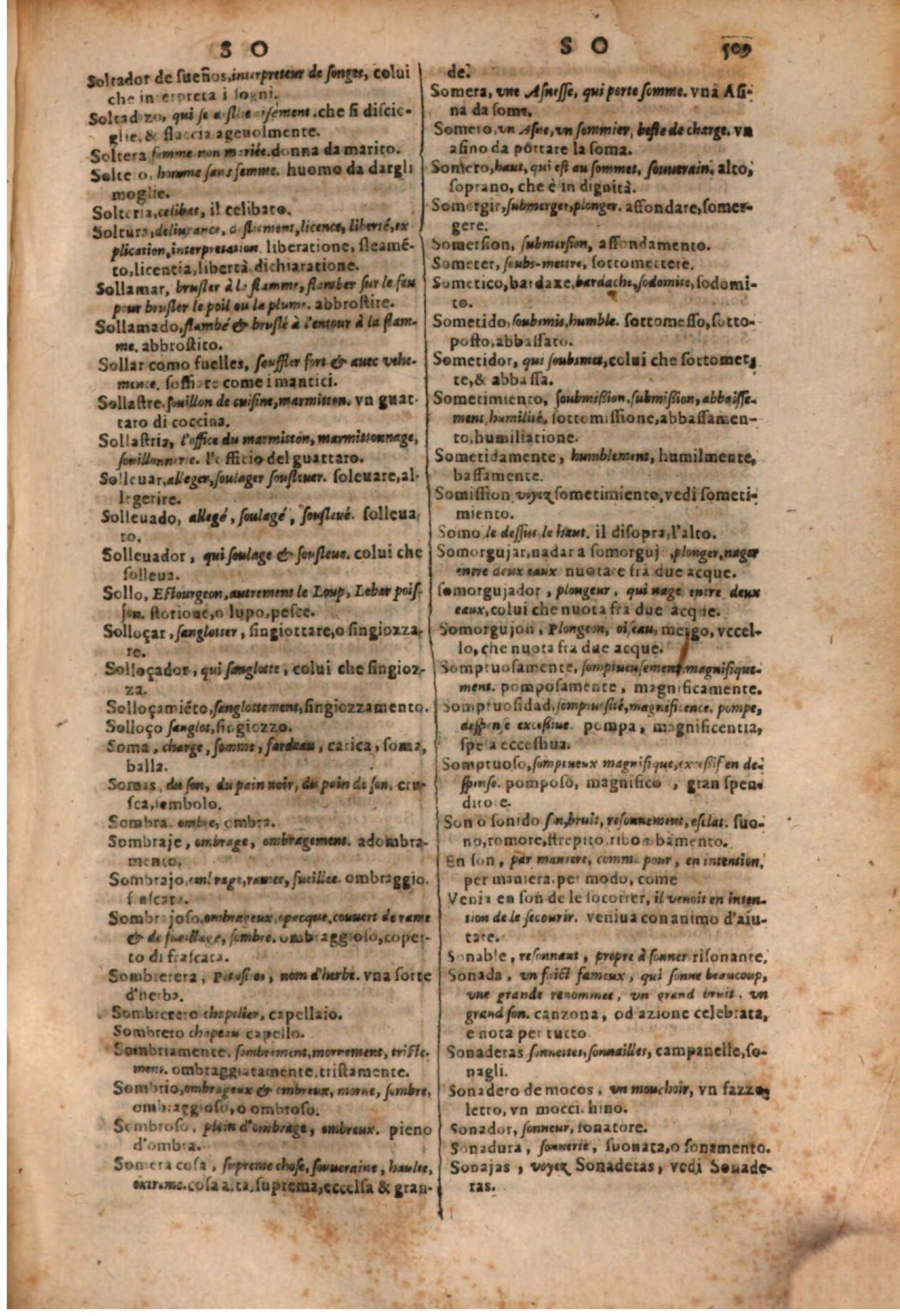 1637 - Jacques Crespin - Trésor des trois langues (Trois parties) - BSB Munich 1637 - Jacques Crespin - Trésor des trois langues (Trois parties) - BSB Munich