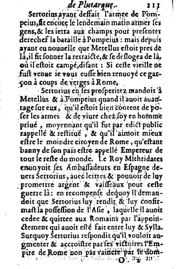 1611 - Pierre Rigaud - Trésor des vies de Plutarque - BM Lyon