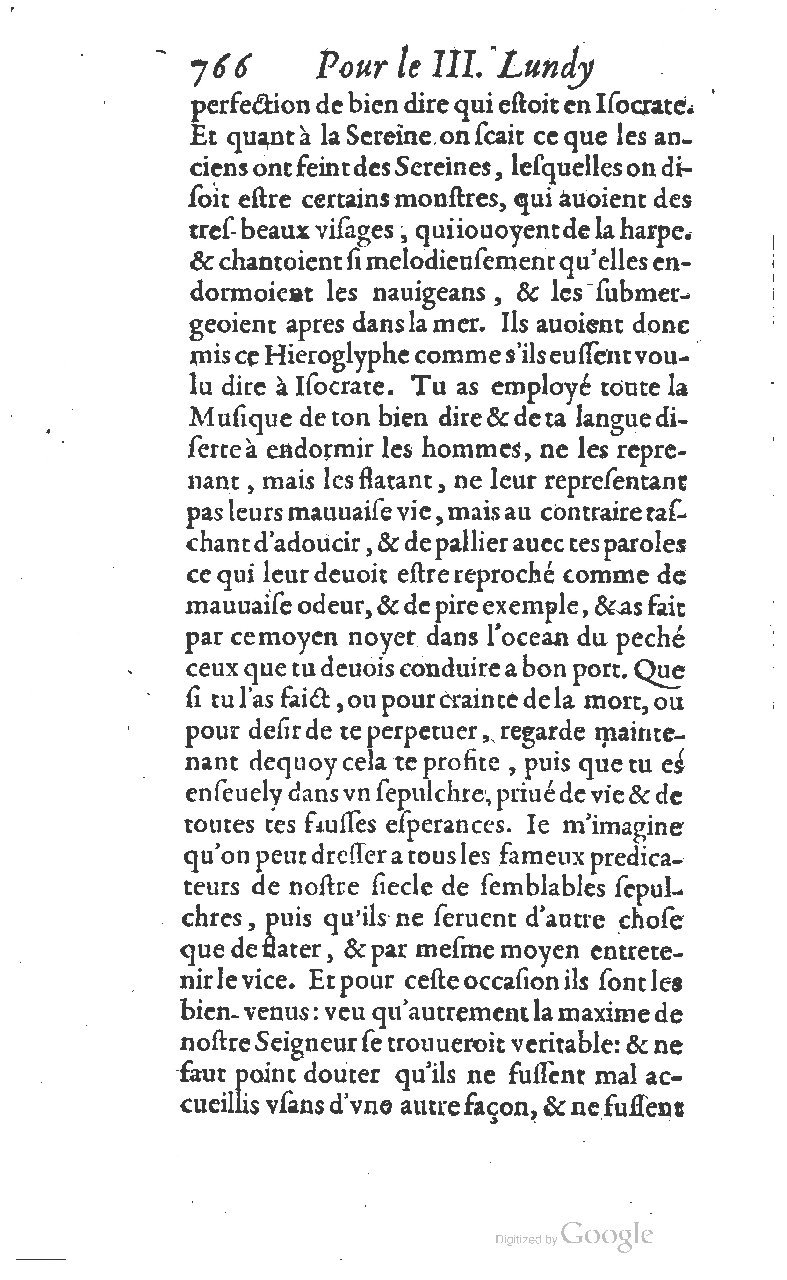 1607 - Nicolas Du Fossé - Trésor quadragésimal - T 01 - BM Lyon