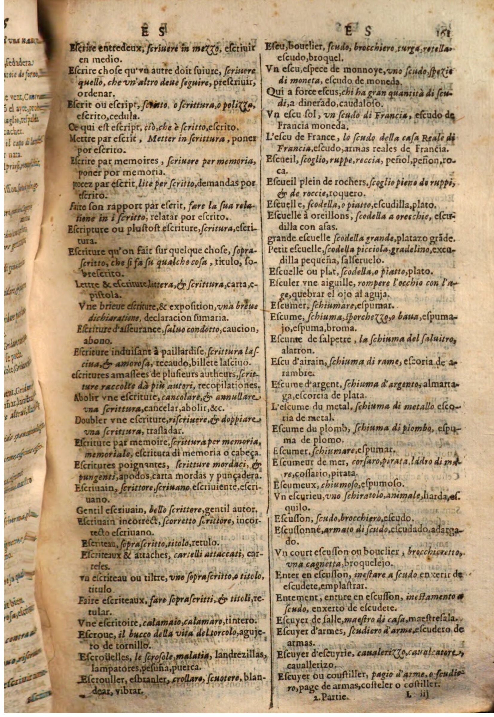 1644 - Jacques Crespin - Trésor des trois langues - Passau 1644 - Jacques Crespin - Trésor des trois langues - Passau