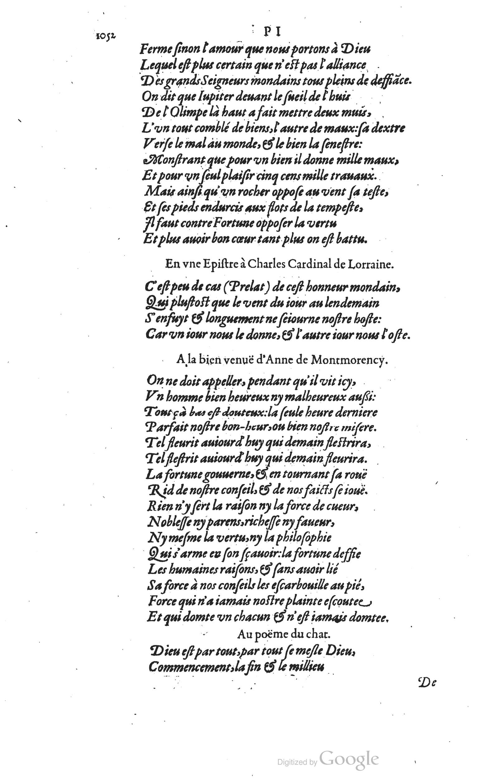 1585 - Barthélemy Honorat - Bibliothèques françaises - BSB Munich