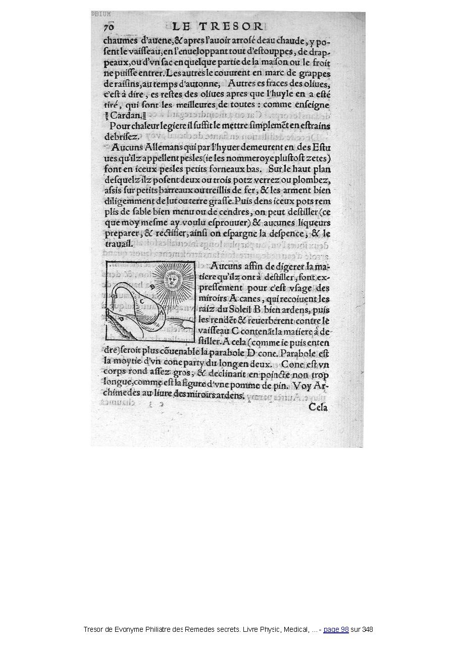 1555 - Balthazar Arnoullet - Trésor d’Évonyme Philiatre - Université Paris Cité