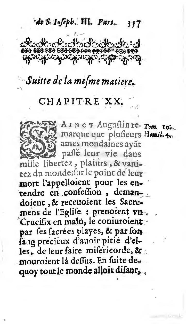 1646 - Jean Piot - Trésor inestimable de Saint-Joseph - BNC Rome