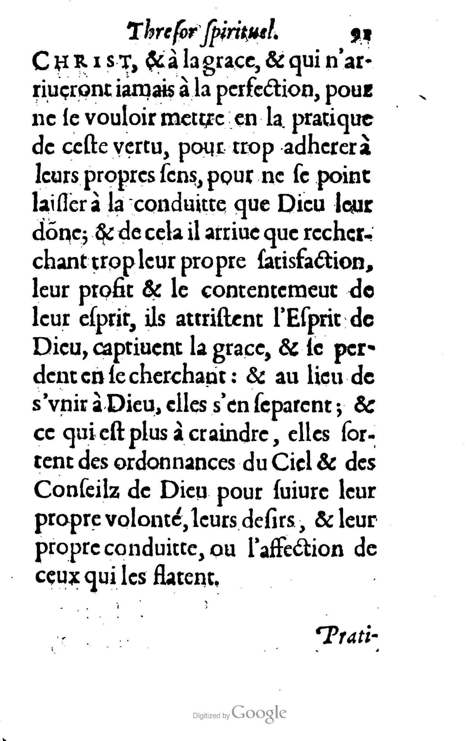 1633 - François Waudré - Trésor spirituel contenant les excellences du christianisme - BM Lyon