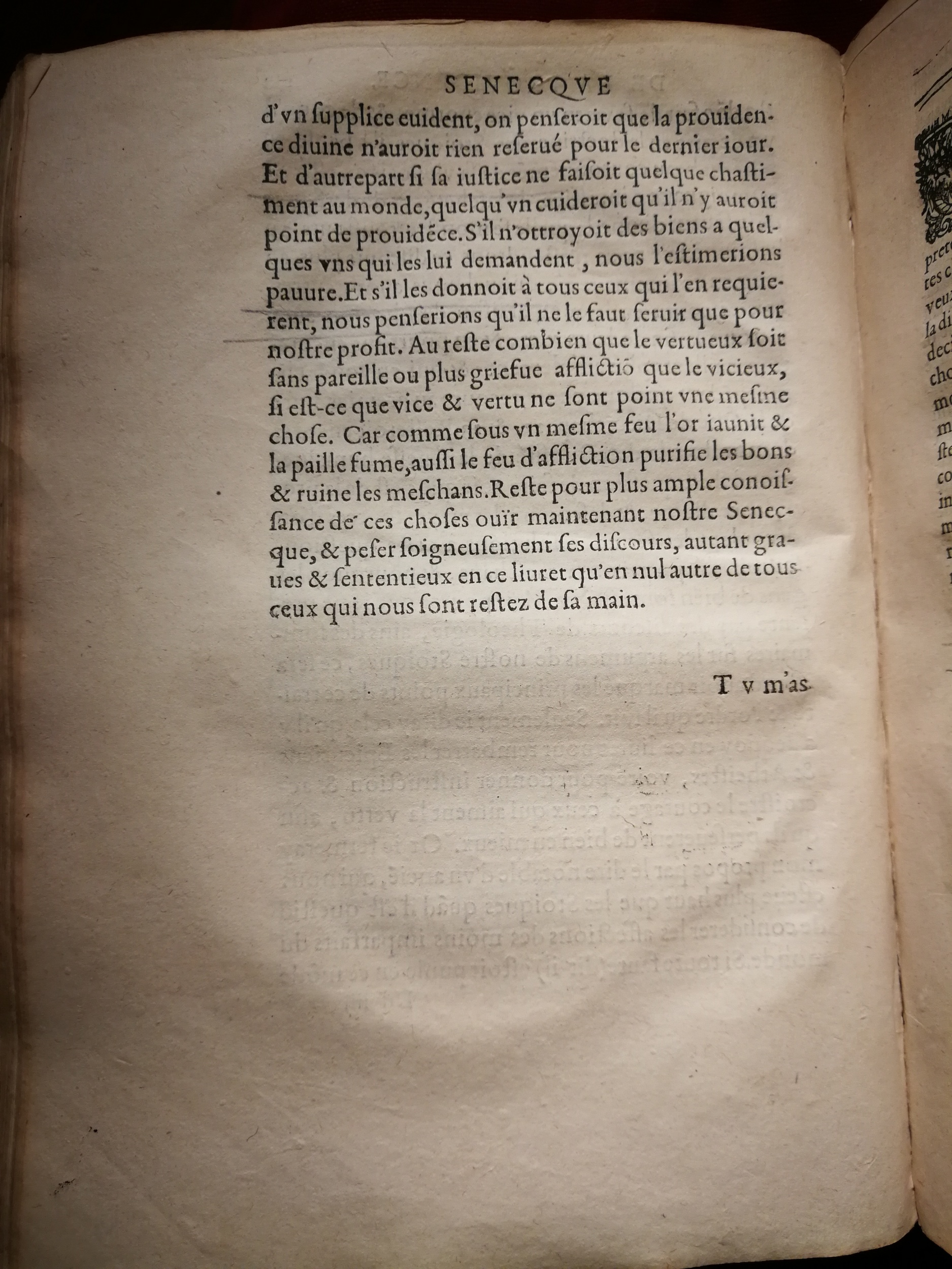 1595 - Jean Houzé - Œuvres morales et mêlées de Sénèque, Trésor de philosophie morale - T. 1 - BnF 1595 - Jean Houzé - Œuvres morales et mêlées de Sénèque, Trésor de philosophie morale - T. 1 - BnF