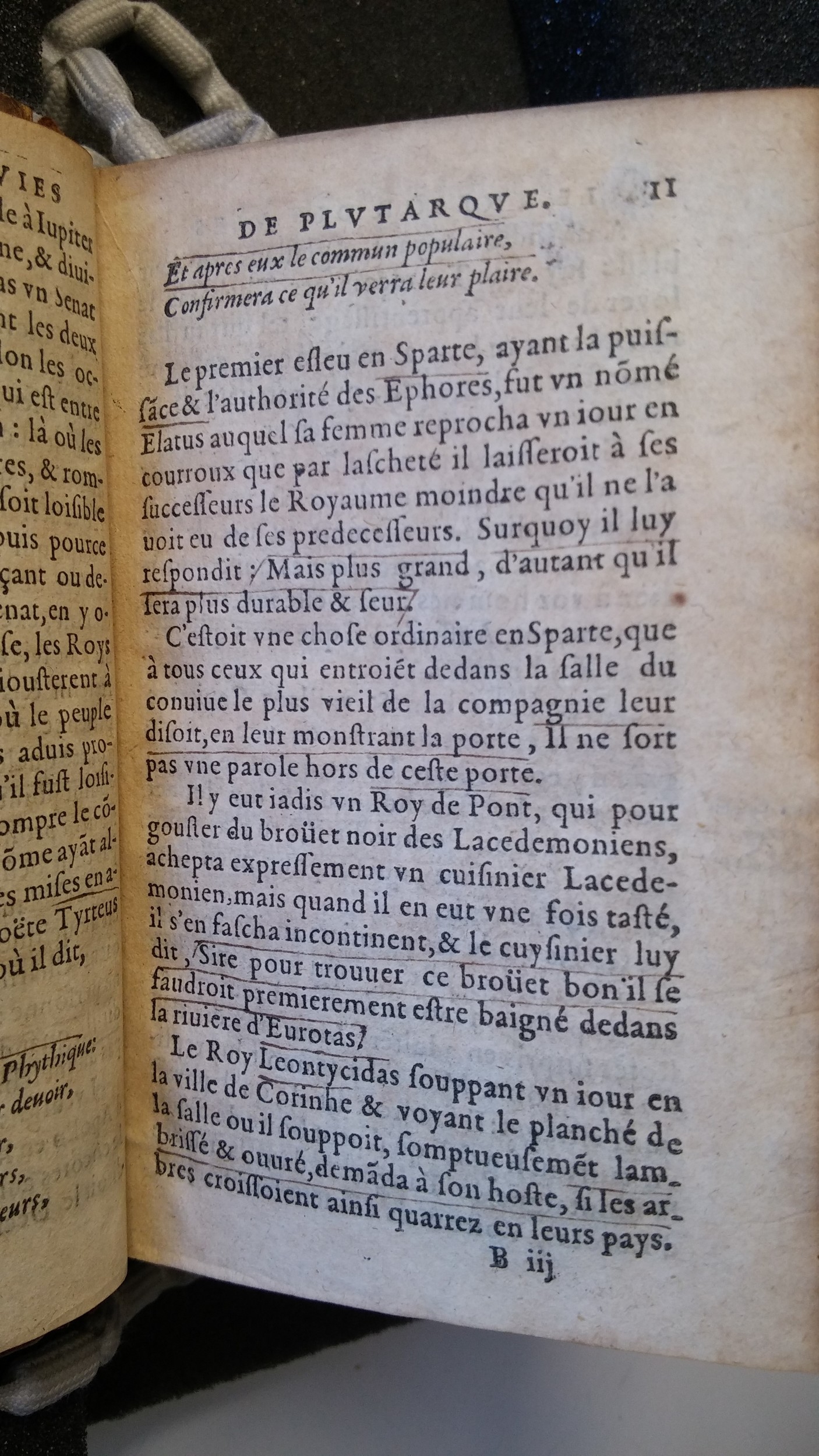 1577 - Claude Micard - Trésor des vies de Plutarque - Saint-Gallen