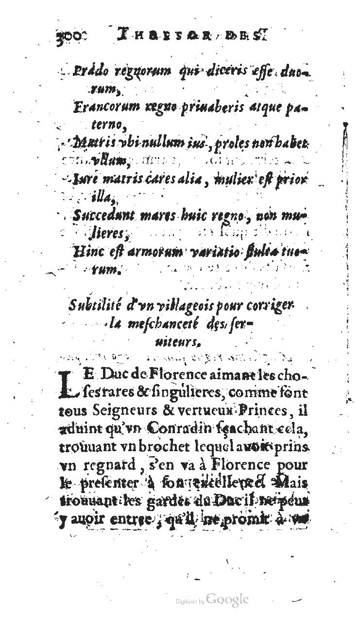 1627 - Jean Delamare - Trésor des récréations - BSB Munich