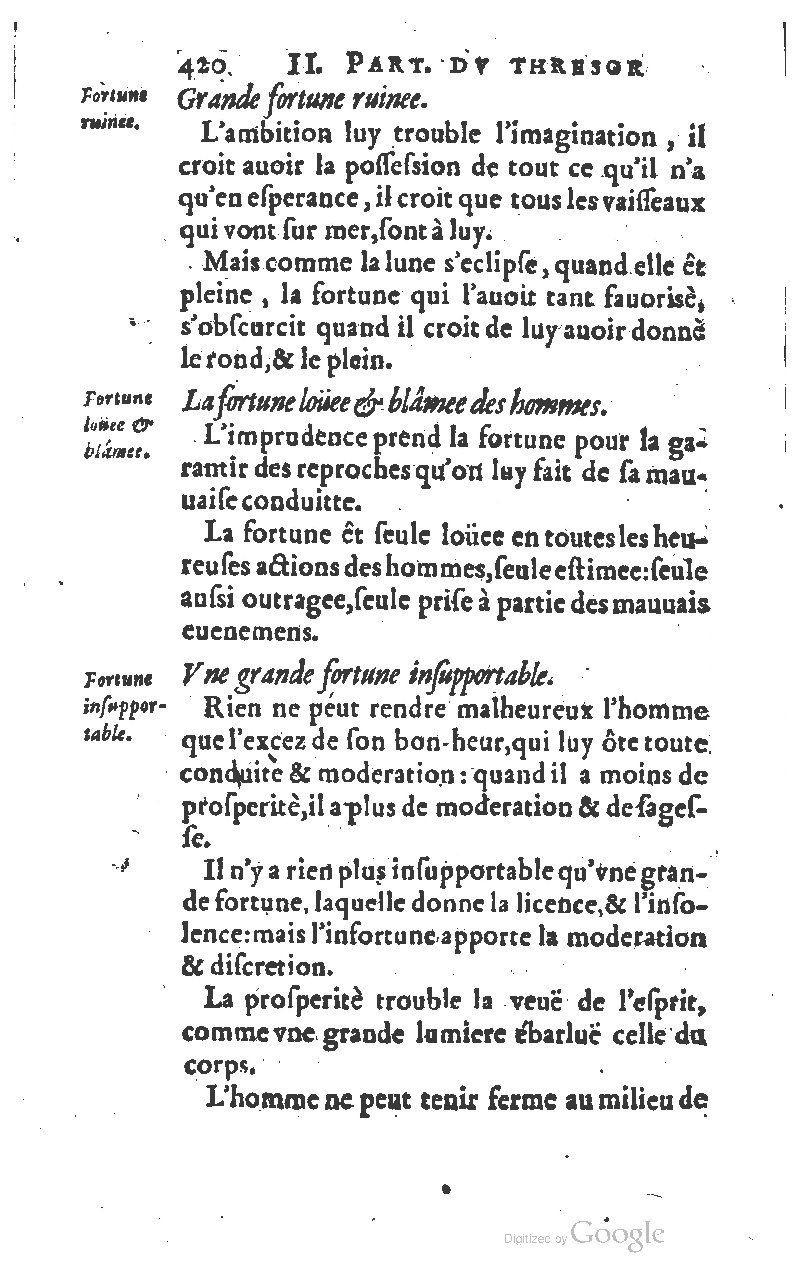 1610 - Louis Coste - Trésor de l’éloquence française (Seconde partie) - BM Lyon