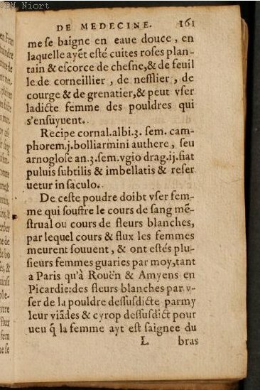 1586 - Benoît Rigaud - Trésor des fleurs et secrets de médecine - Université Paris Cité