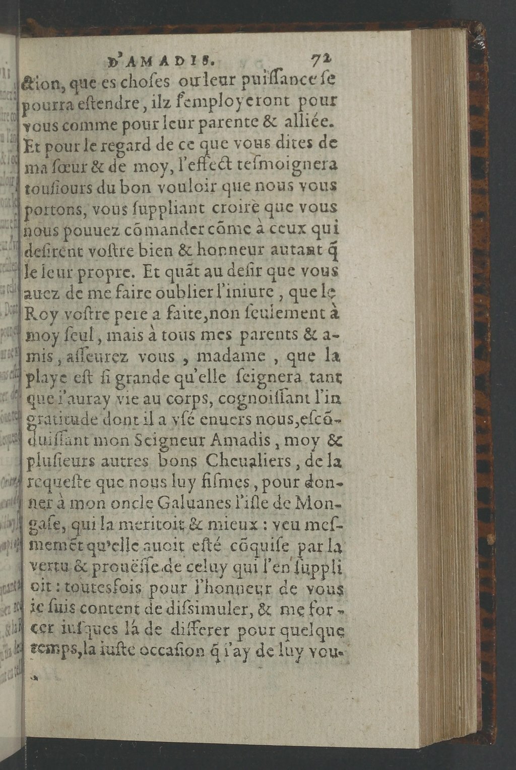 1564 - Vincent Norment et Jeanne Bruneau - Trésor des Amadis - BnF