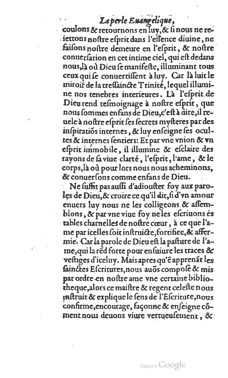 1602 - Veuve G. de la Noüe - Perle évangélique, Trésor incomparable de la sapience divine - UGent