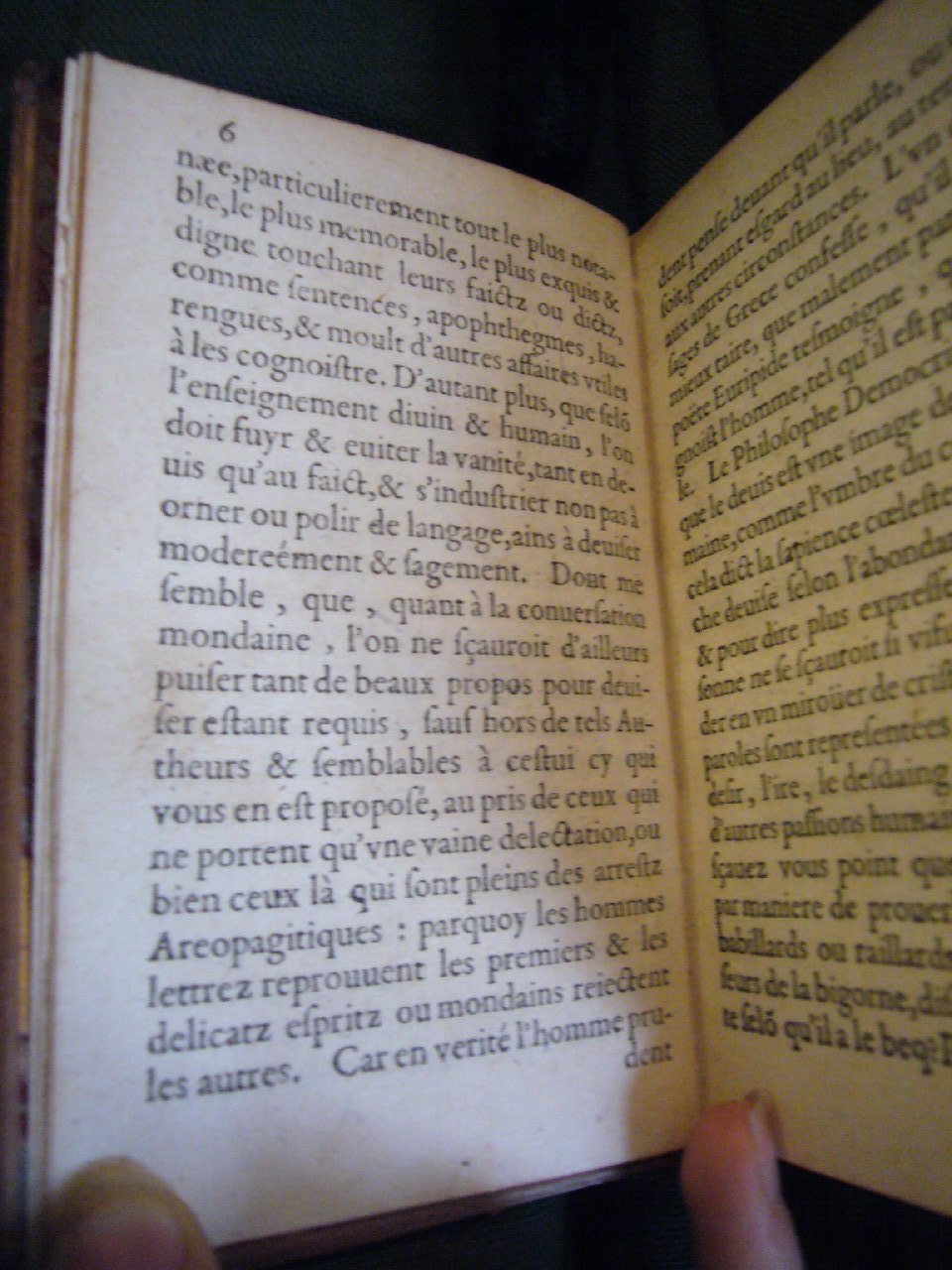 1597 - Claude Morillon et Benoît Rigaud  - Trésor des vies de Plutarque - BnF Arsenal