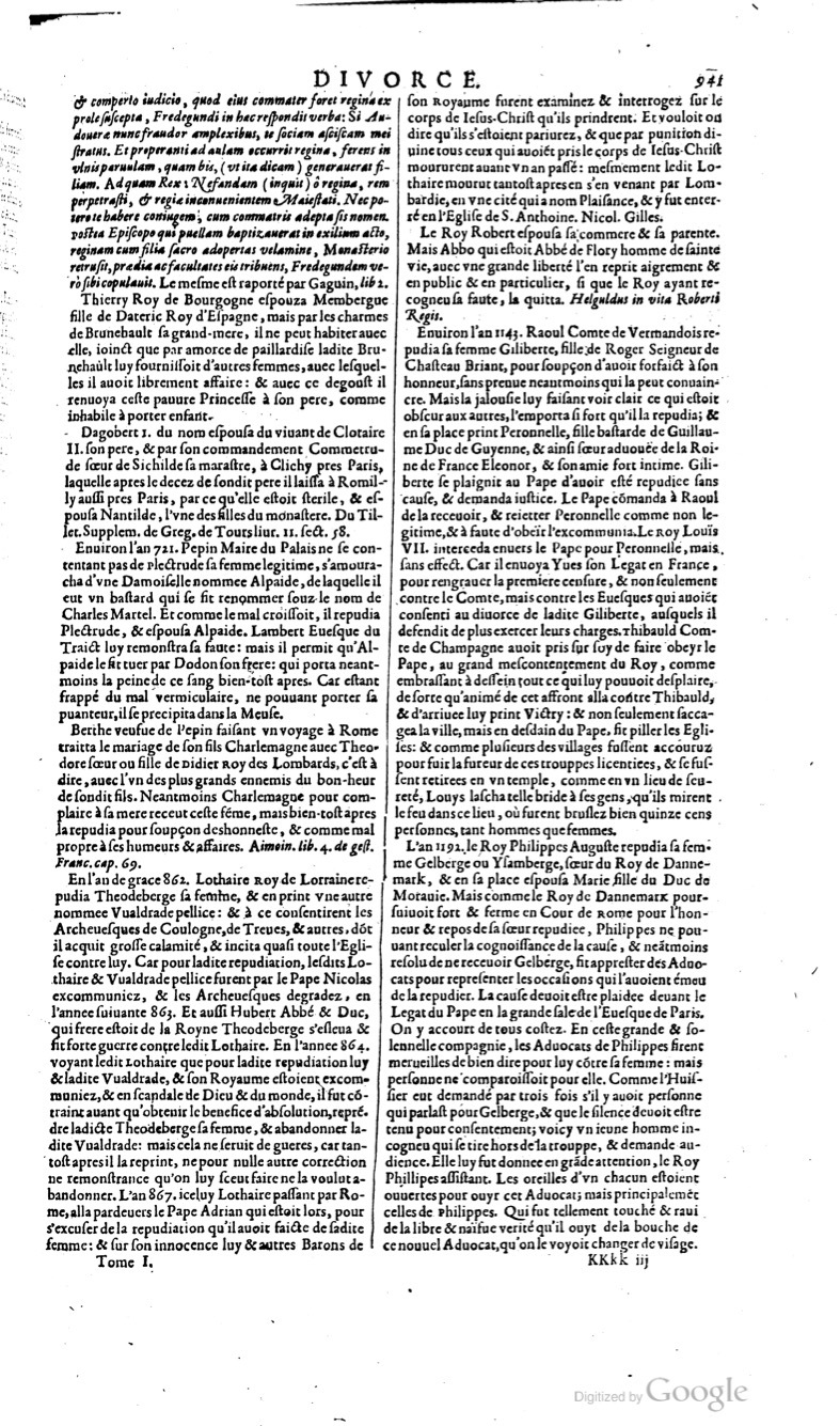 1629 - Veuve Nicolas Buon - Trésor du droit français (29620 T. 1) - BM Lyon