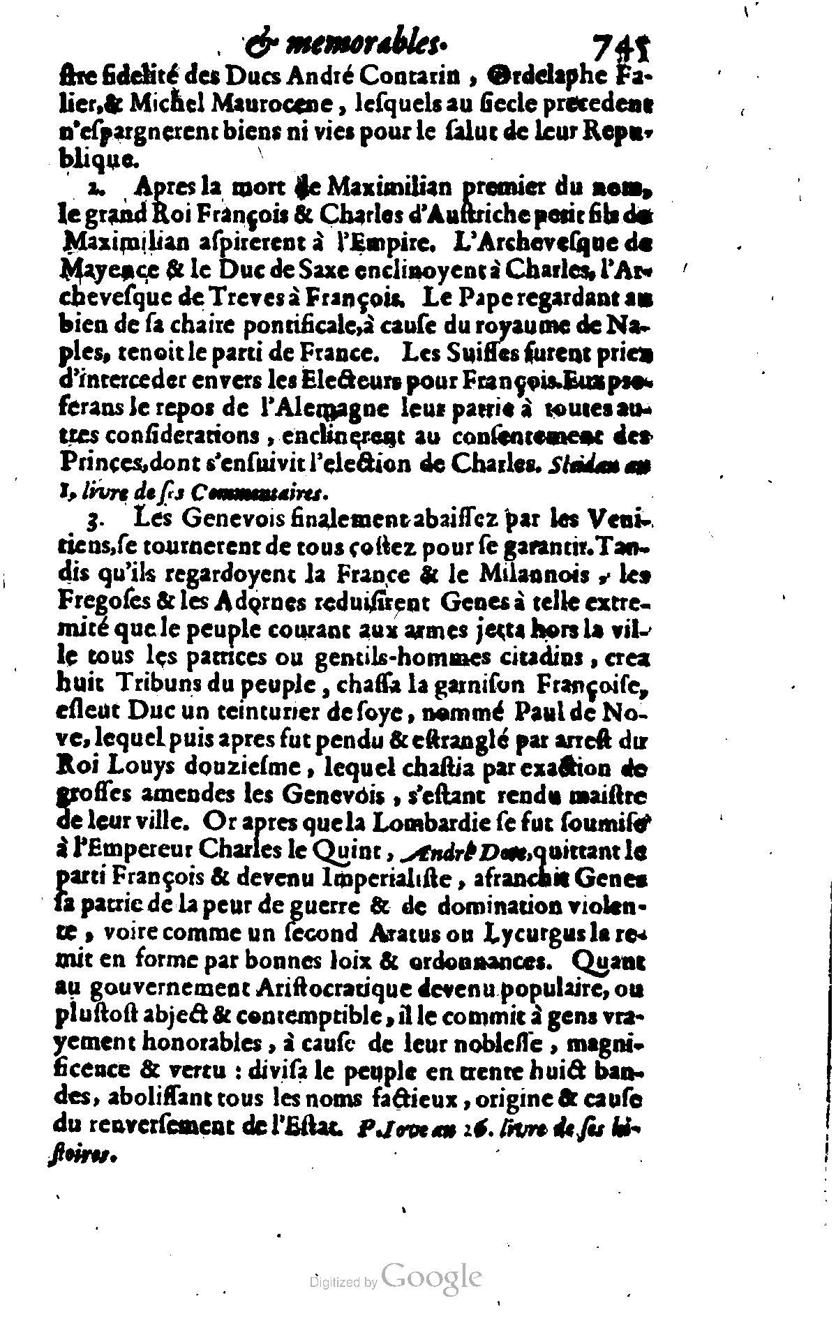 1628 - Jacques Crespin - Trésor d’histoires admirables et mémorables - BSB Munich