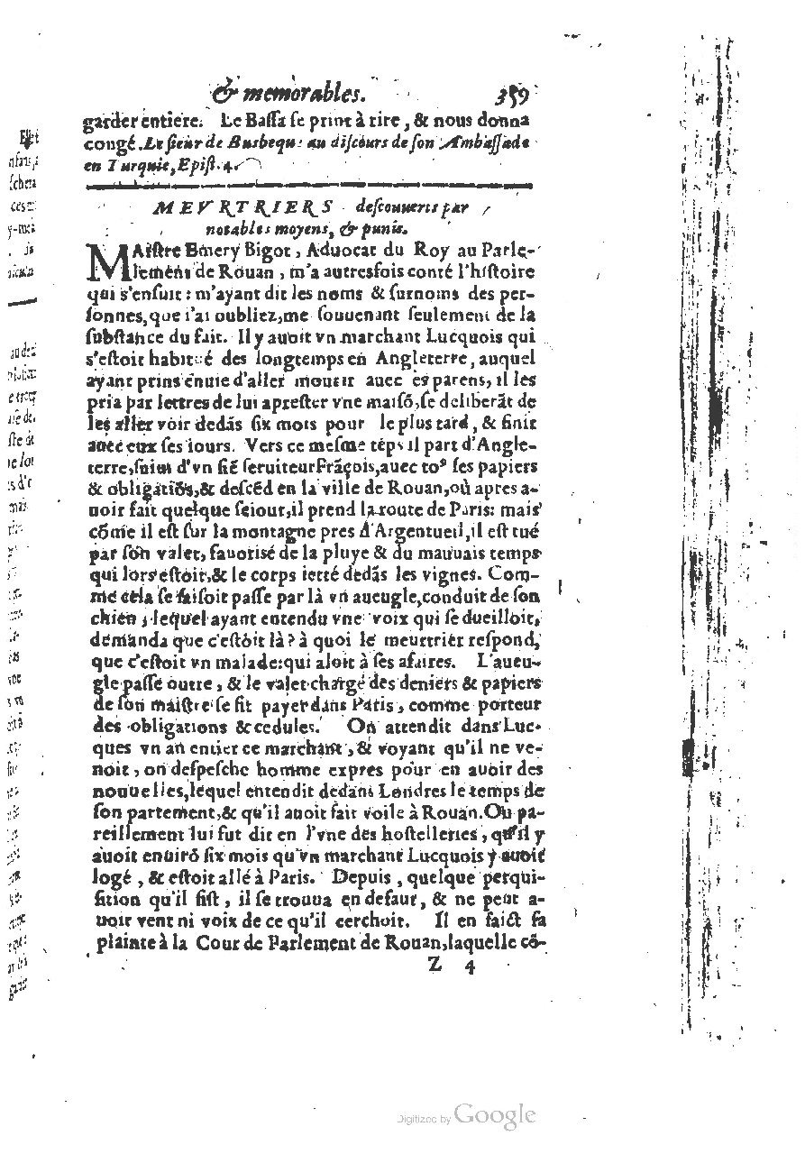 1610 - Paul Marceau - Trésor d’histoires admirables et mémorables - BSB Munich 1610 - Paul Marceau - Trésor d’histoires admirables et mémorables - BSB Munich
