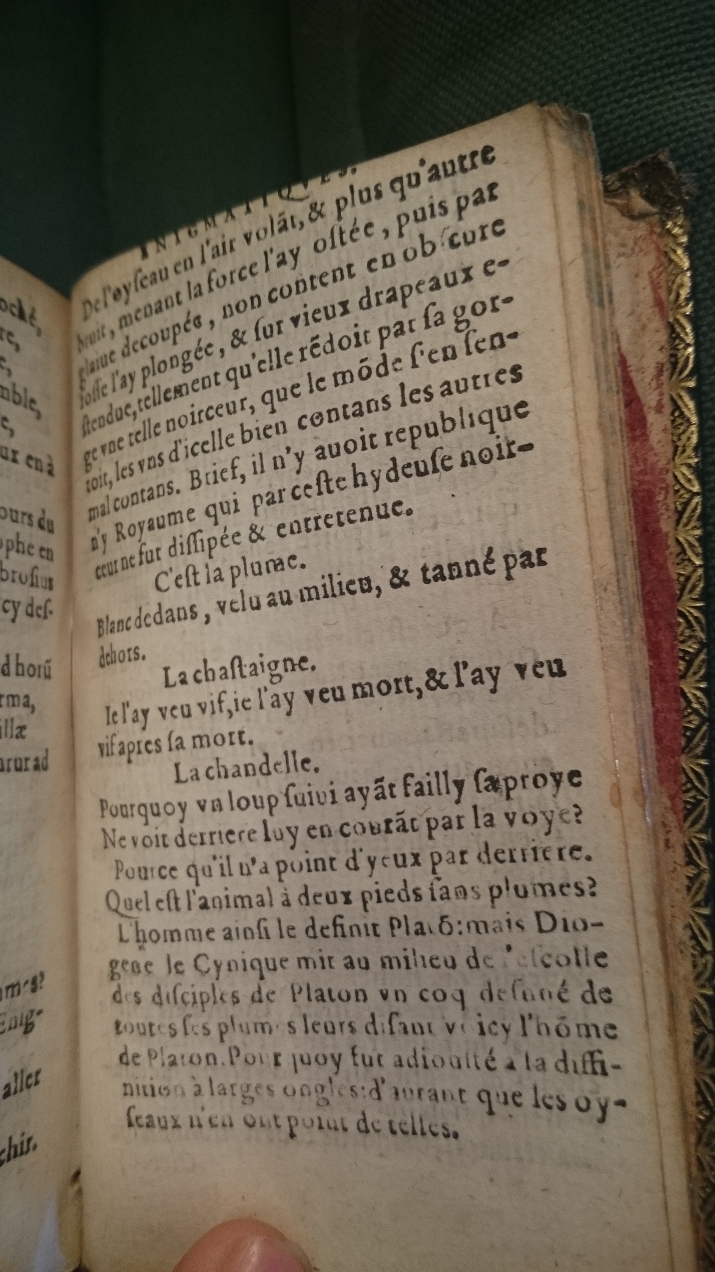 1582 - Nicolas Bonfons - Trésor des sentences dorées - BnF Arsenal 1582 - Nicolas Bonfons - Trésor des sentences dorées - BnF Arsenal