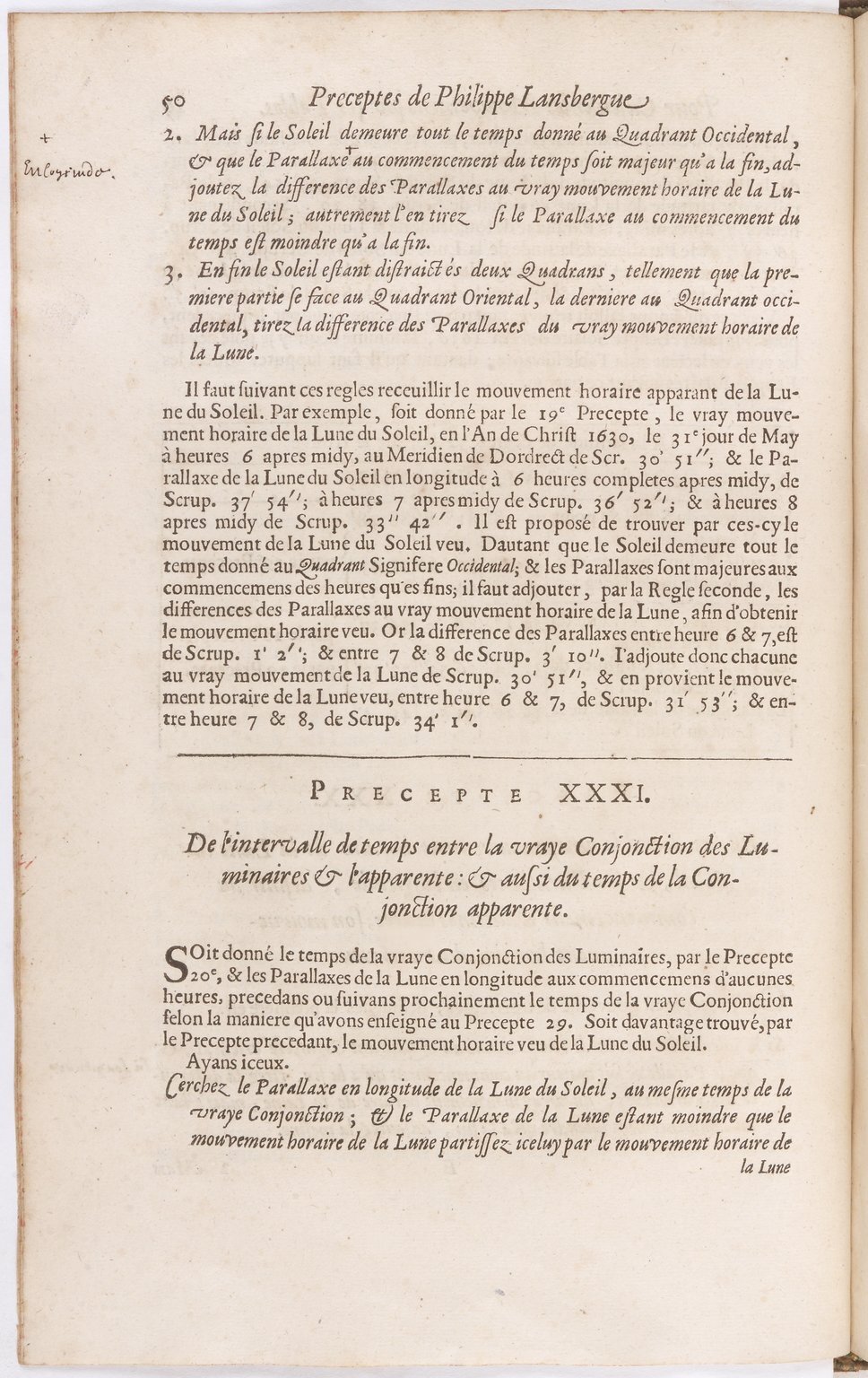 1634 - Zacharie Roman - Les Tables perpétuelles - BnF Arsenal