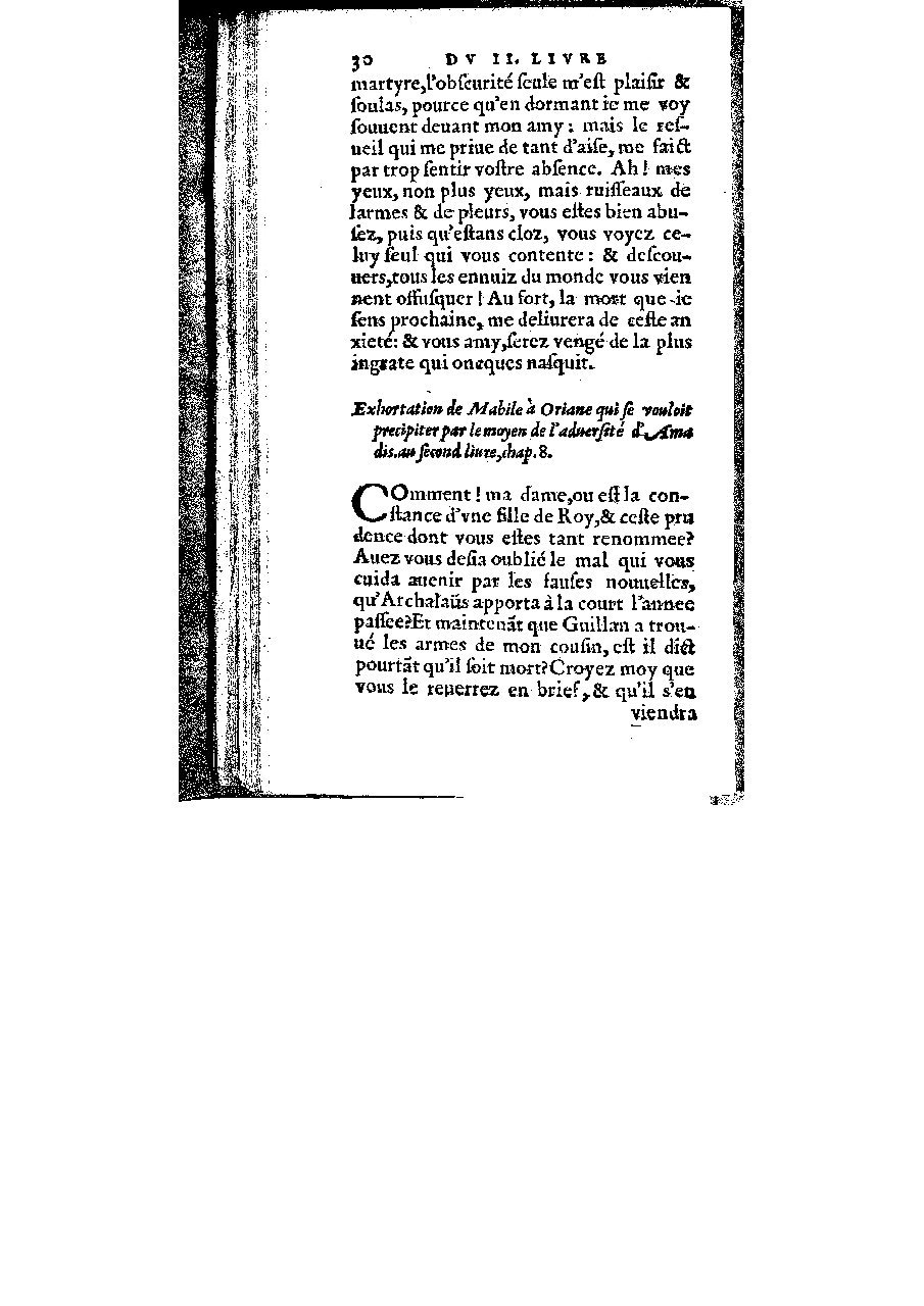 1572 - Veuve Gabriel Cotier - Trésor des Amadis - BM Lyon