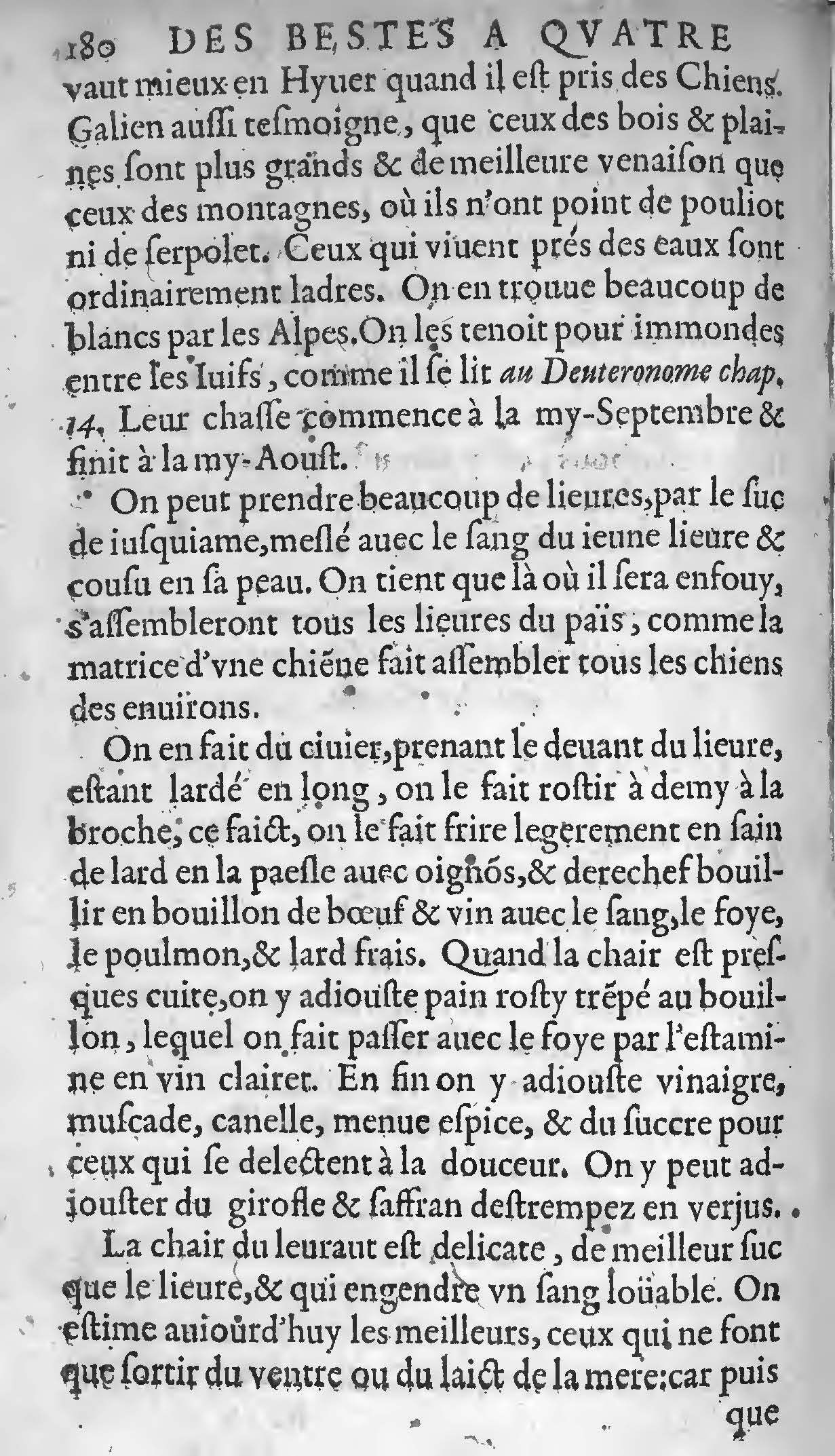 1607 - Étienne Servain et Jean Antoine Huguetan - Trésor de santé ou ménage de la vie humaine - BIU Santé