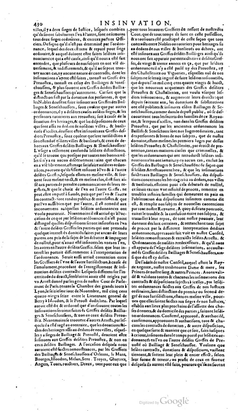 1629 - Veuve Nicolas Buon - Trésor du droit français (29620 T. 2) - BM Lyon
