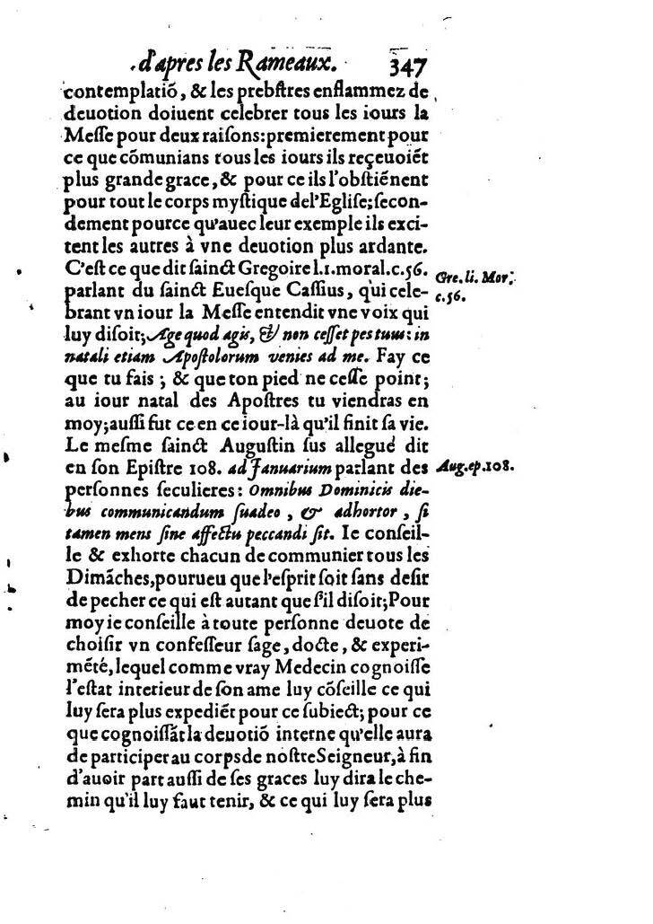 1607 - Nicolas Du Fossé - Trésor quadragésimal - T 02 - BM Lyon