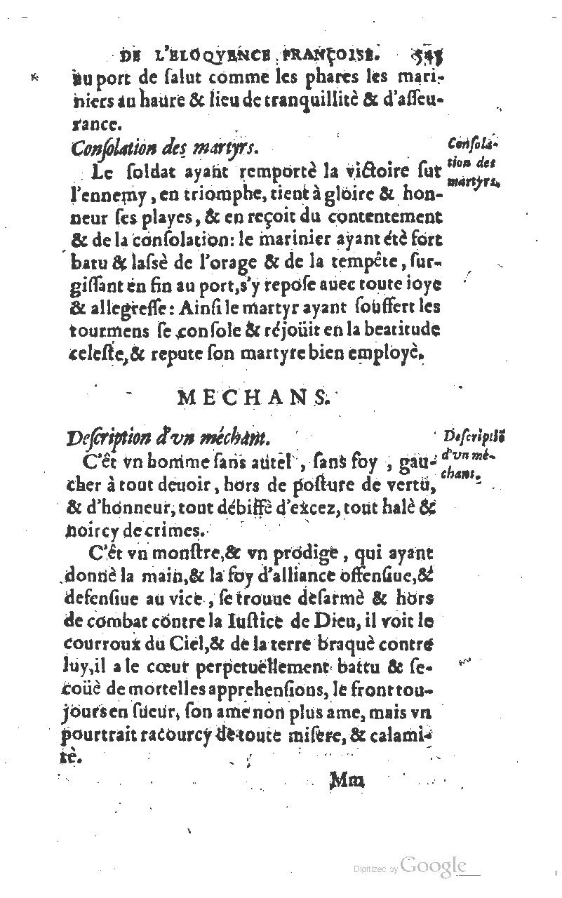 1610 - Louis Coste - Trésor de l’éloquence française (Seconde partie) - BM Lyon
