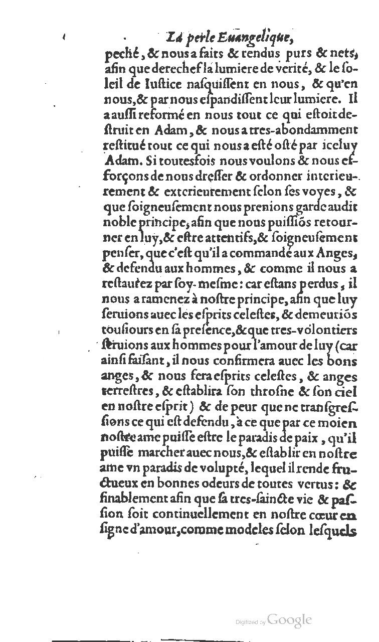 1602 - Veuve G. de la Noüe - Perle évangélique, Trésor incomparable de la sapience divine - UGent