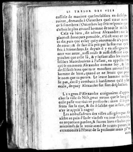 1574 - Benoît Rigaud - Trésor des vies de Plutarque - Avignon 1574 - Benoît Rigaud - Trésor des vies de Plutarque - Avignon