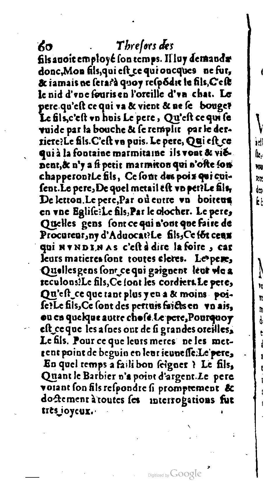 1611 - Romain de Beauvais - Trésor des récréations - BM Lyon