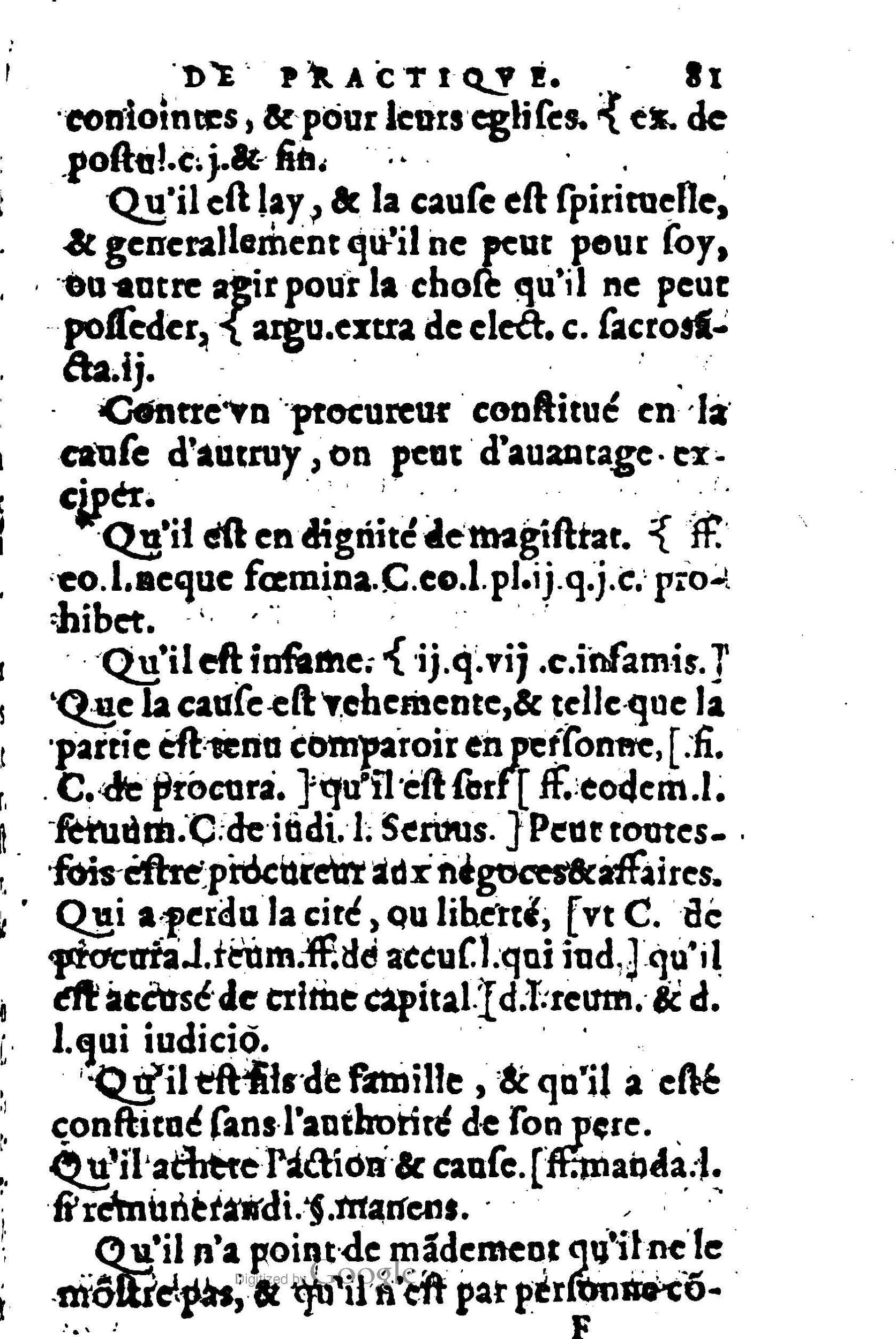1605 - Pierre Rigaud - Trésor de pratique pour les juges - BM Lyon 1605 - Pierre Rigaud - Trésor de pratique pour les juges - BM Lyon