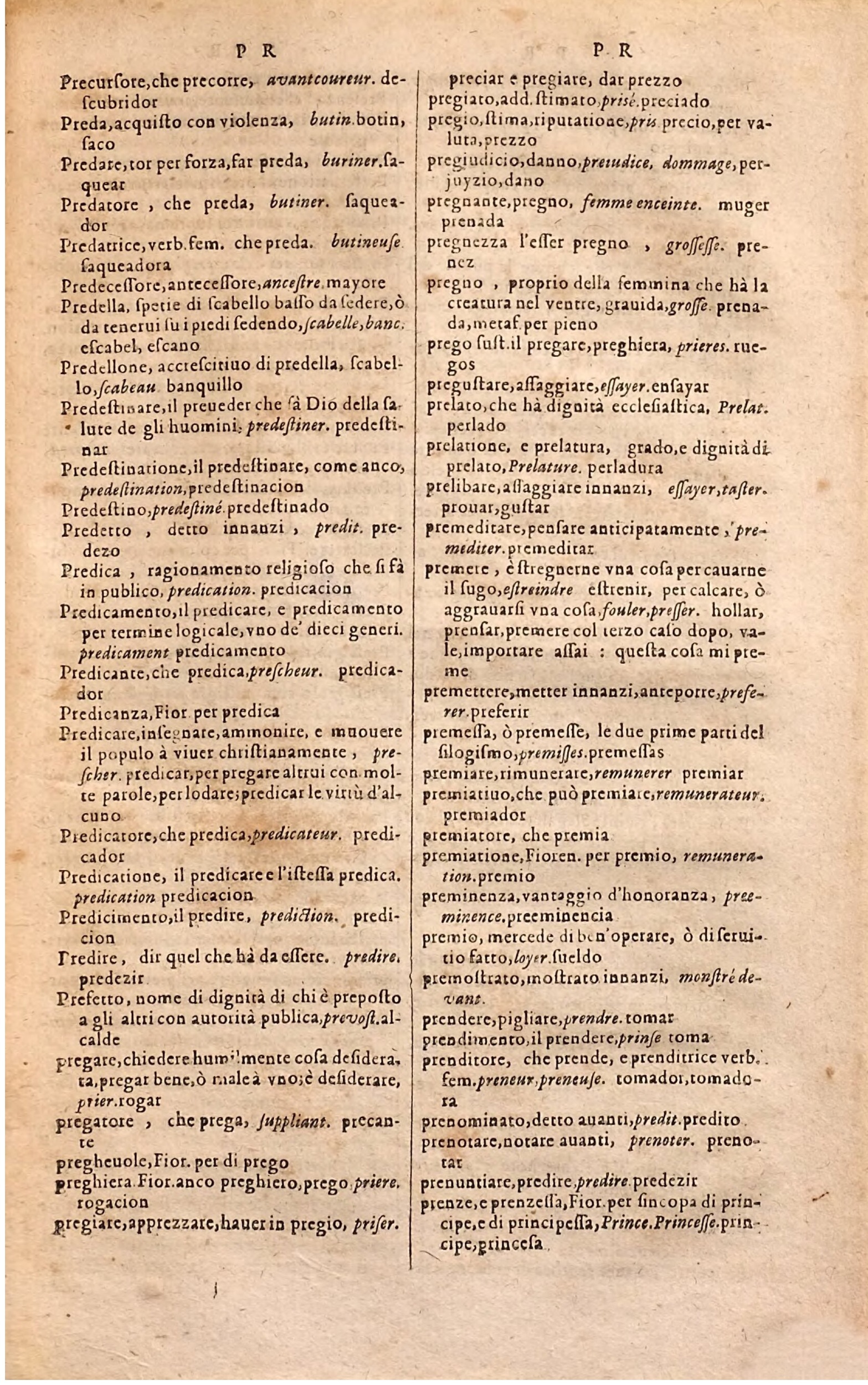 1627 - Jacques Crespin - Trésor des trois langues (Troisième partie) - Regensburg