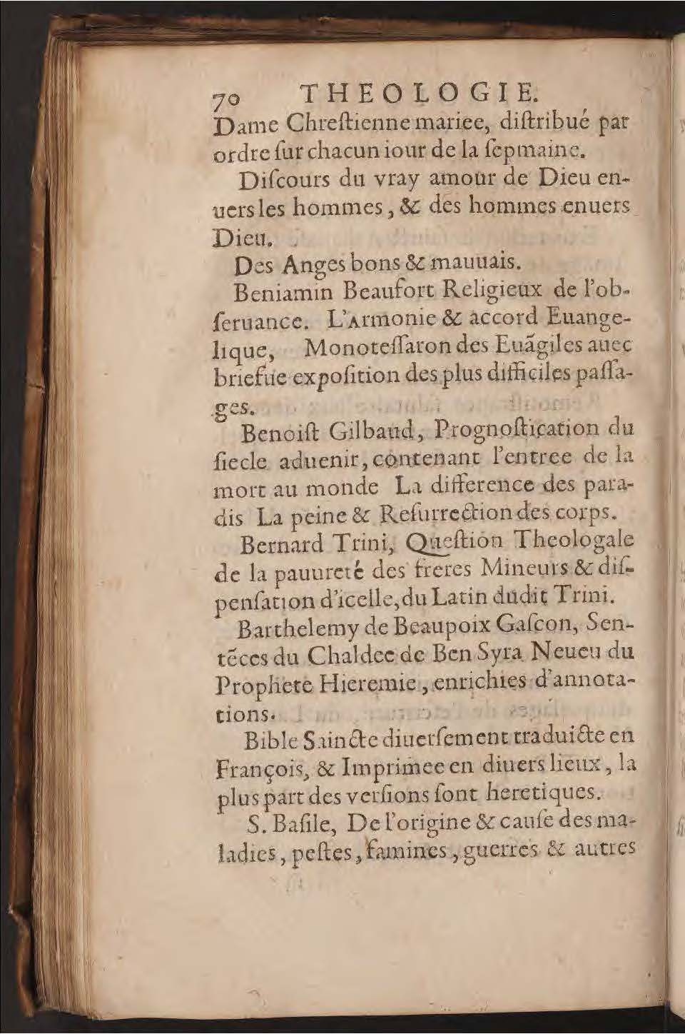 1602 - François Jacquin - Trésor des bons esprits français - BnF Arsenal