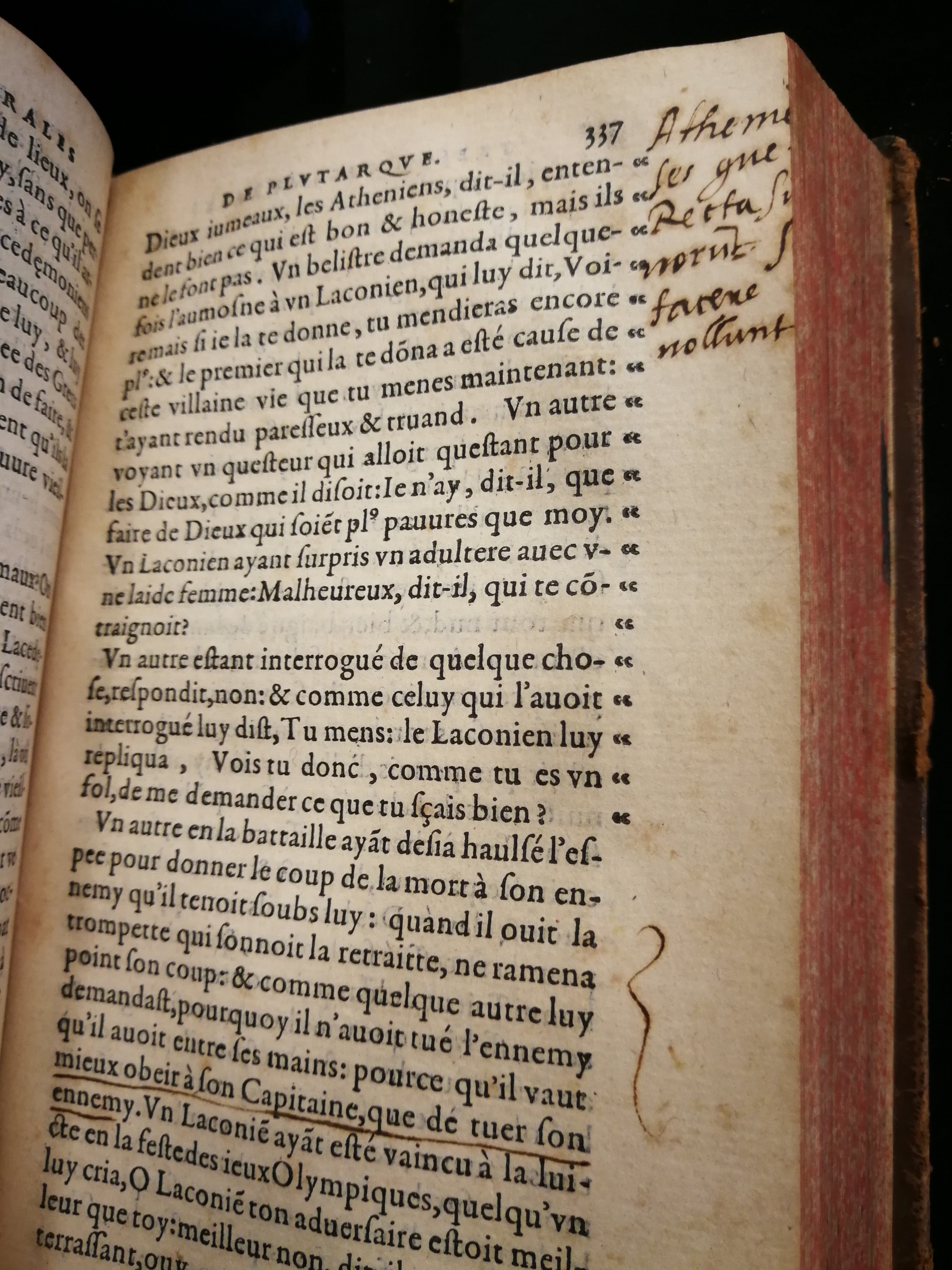 1577 - Jean Poupy - Trésor des morales de Plutarque - Les Méjanes, Aix-en-Provence 1577 - Jean Poupy - Trésor des morales de Plutarque - Les Méjanes, Aix-en-Provence