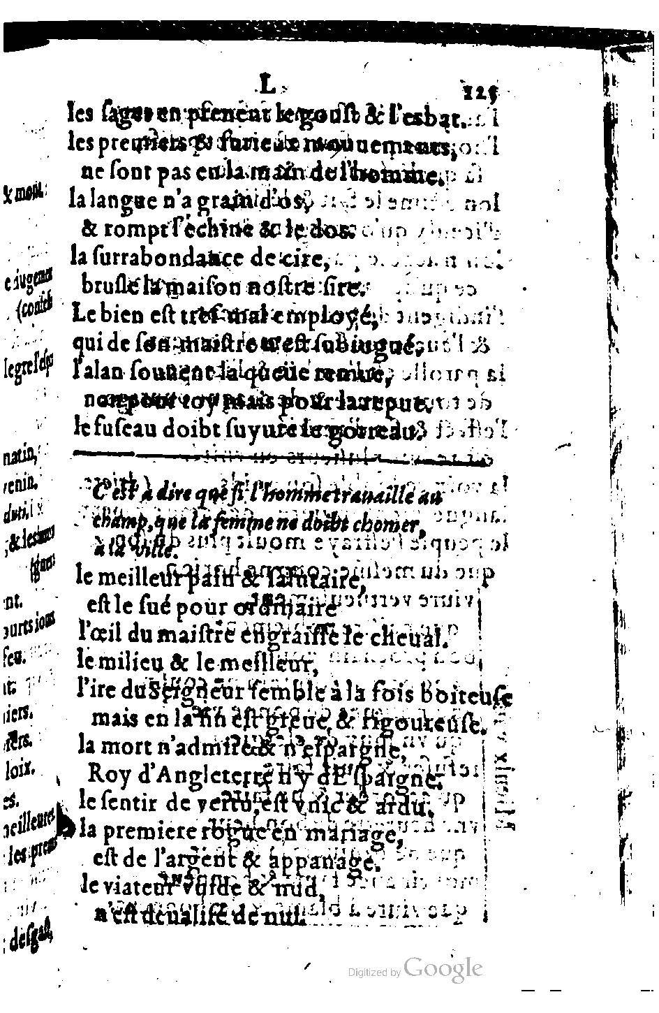 1582 - Nicolas Bonfons - Trésor des sentences dorées - BM Lyon 1582 - Nicolas Bonfons - Trésor des sentences dorées - BM Lyon