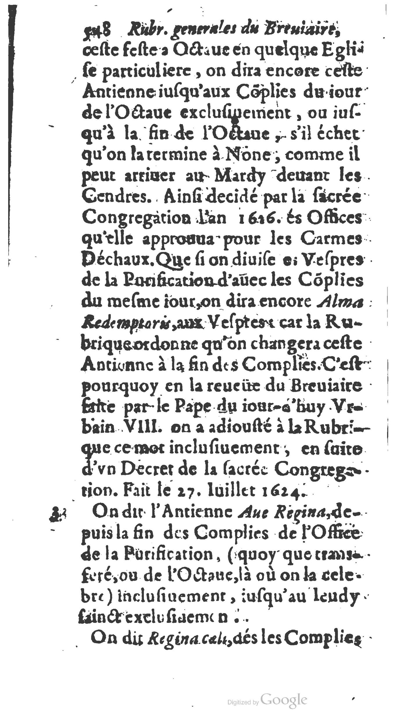1651 - Jean Guillermet - Abrégé du trésor des cérémonies ecclésiastiques - BM Lyon 1651 - Jean Guillermet - Abrégé du trésor des cérémonies ecclésiastiques - BM Lyon