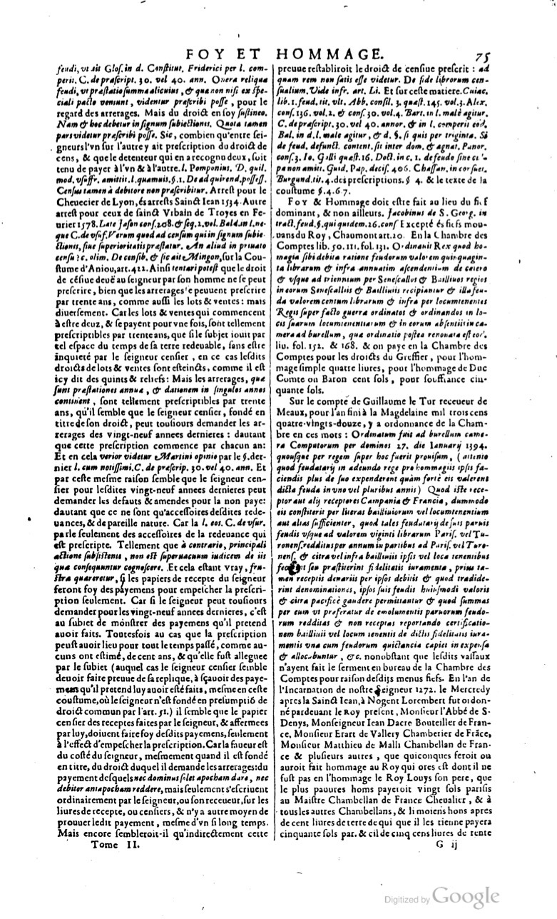 1629 - Veuve Nicolas Buon - Trésor du droit français (21754 T. 2) - BM Lyon