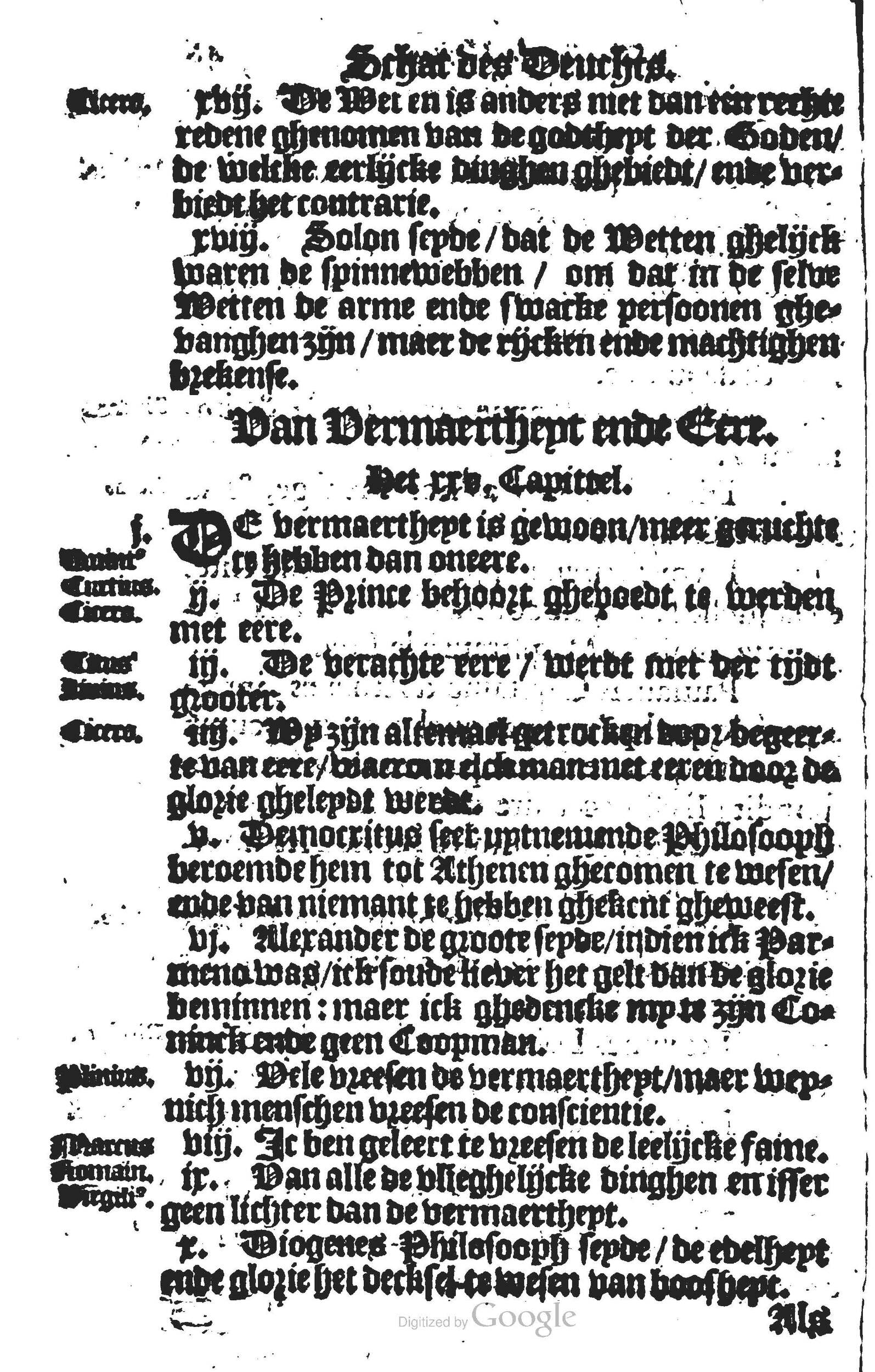 1594 - Cornelis Claesz - Trésor de vertu - BU Leiden