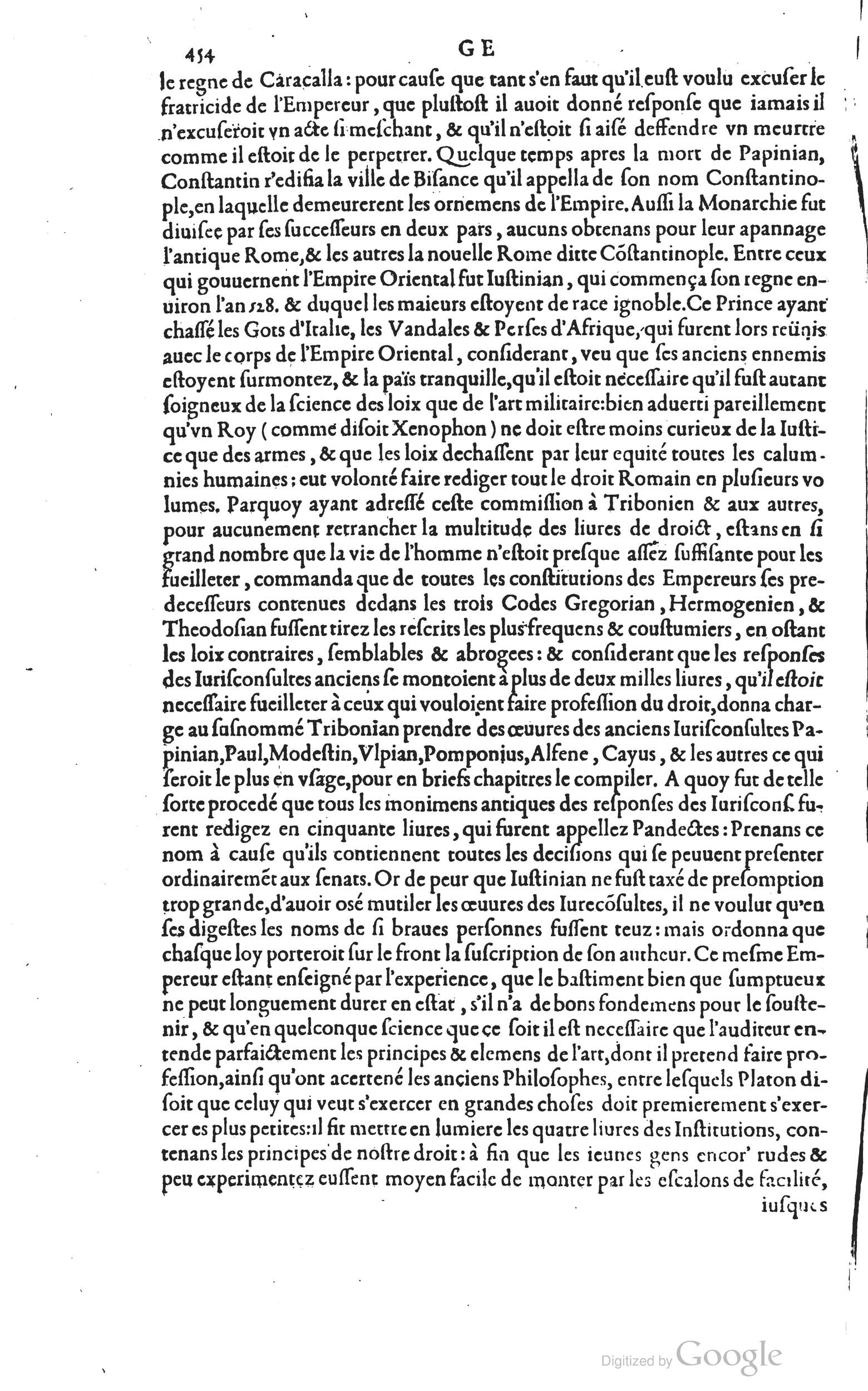 1585 - Barthélemy Honorat - Bibliothèques françaises - BSB Munich
