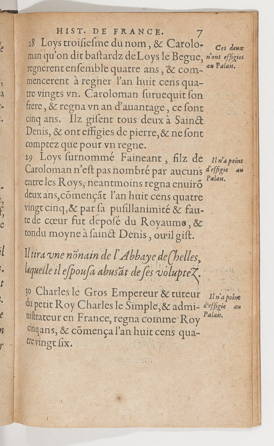 1583 - Galiot Corrozet - Trésor des histoires de France - BnF