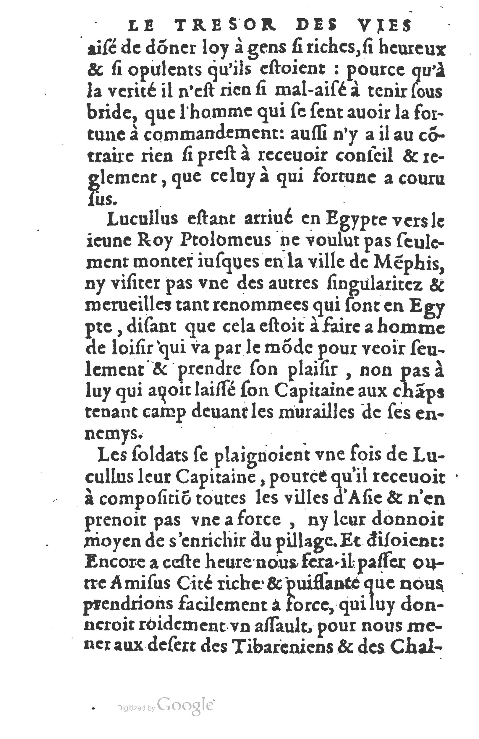 1577 - Claude Micard - Trésor des vies de Plutarque - BSB Munich