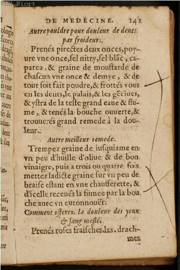 1586 - Benoît Rigaud - Trésor des fleurs et secrets de médecine - Université Paris Cité