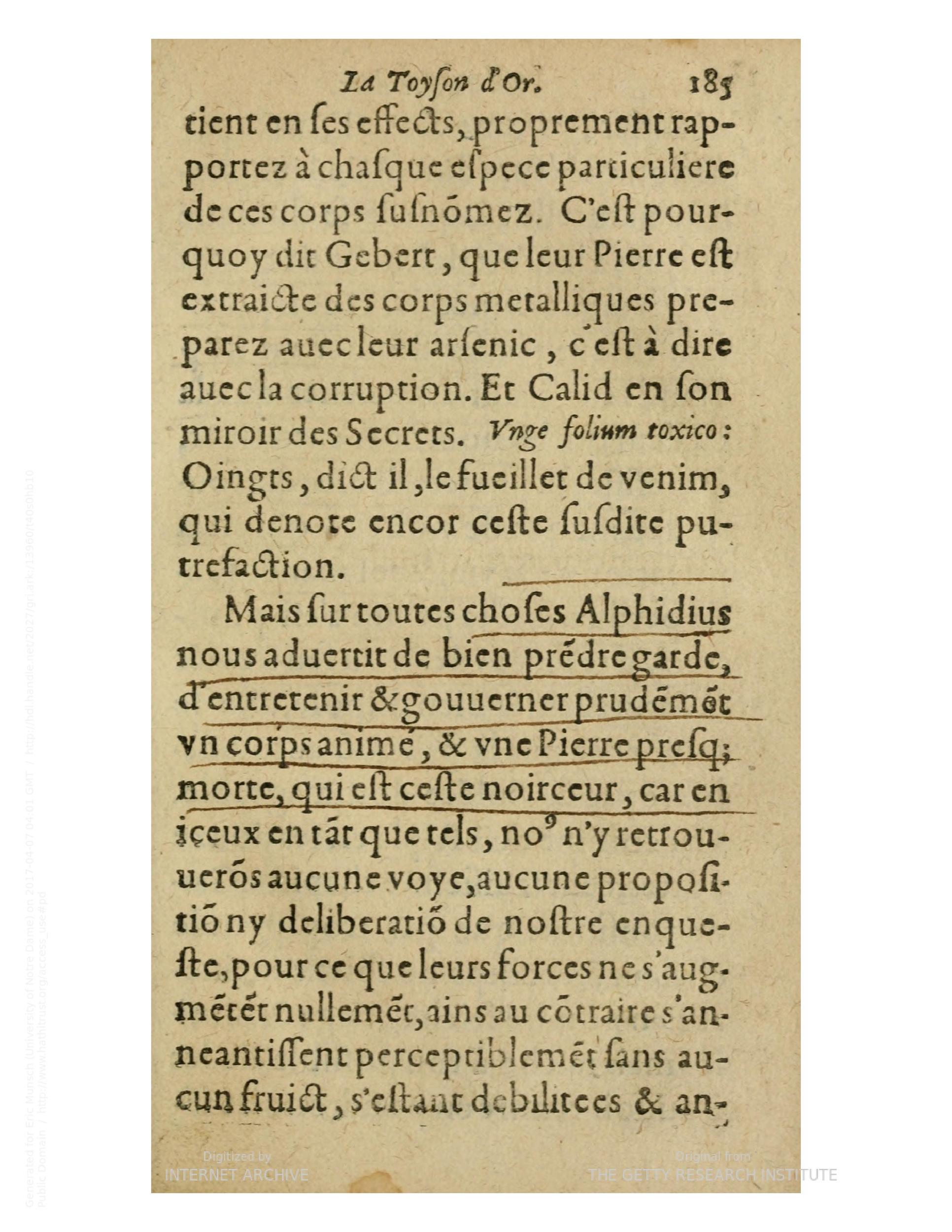 1612 - Charles Sevestre - Toison d’or ou la fleur des trésors - Getty Research Institute