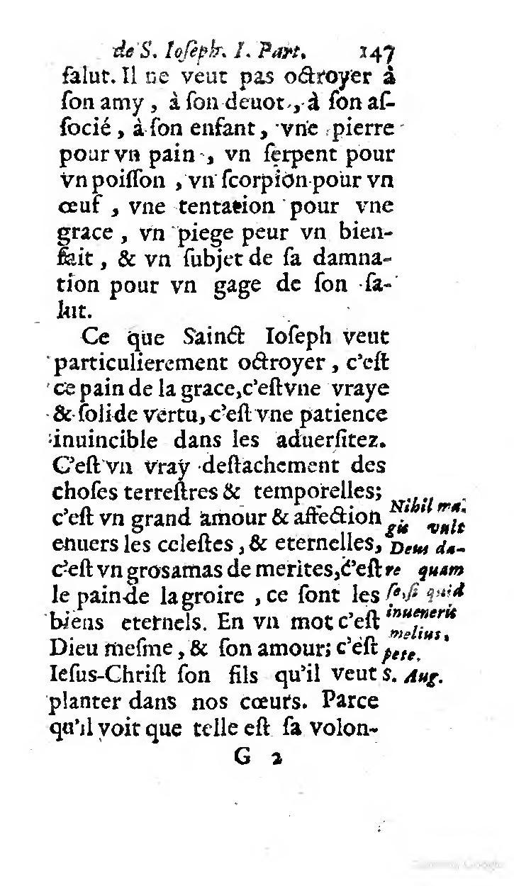 1646 - Jean Piot - Trésor inestimable de Saint-Joseph - BNC Rome