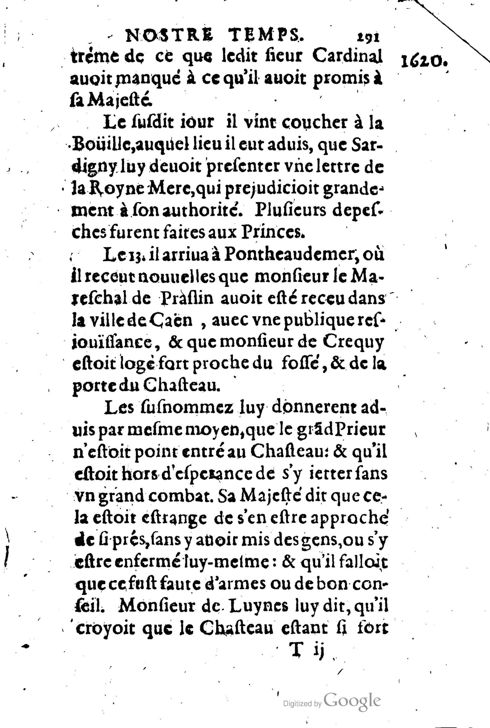 1623 - Joseph Bouillerot - Trésor de l’histoire générale de notre temps - BM Lyon